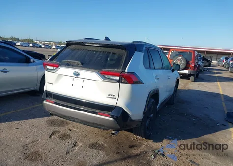2020 Toyota Rav4 Hybrid Xse from USA, damaged, VIN JTMEWRFV8LD534811